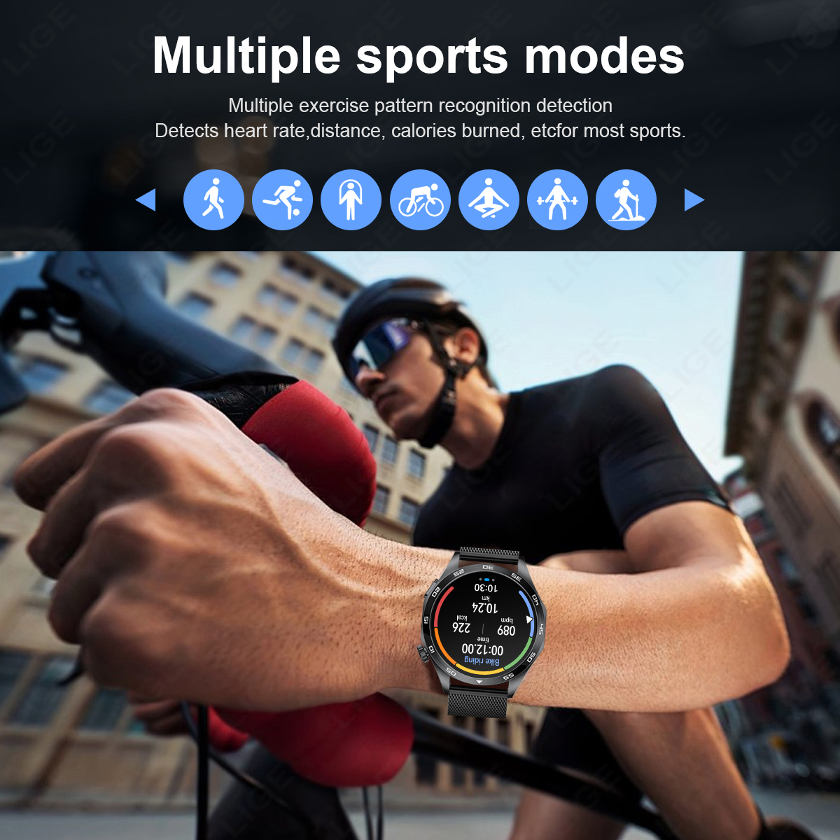 LIGE 2026 Smart Watch ECG Moni - Luxury Watch In The World recension och pris