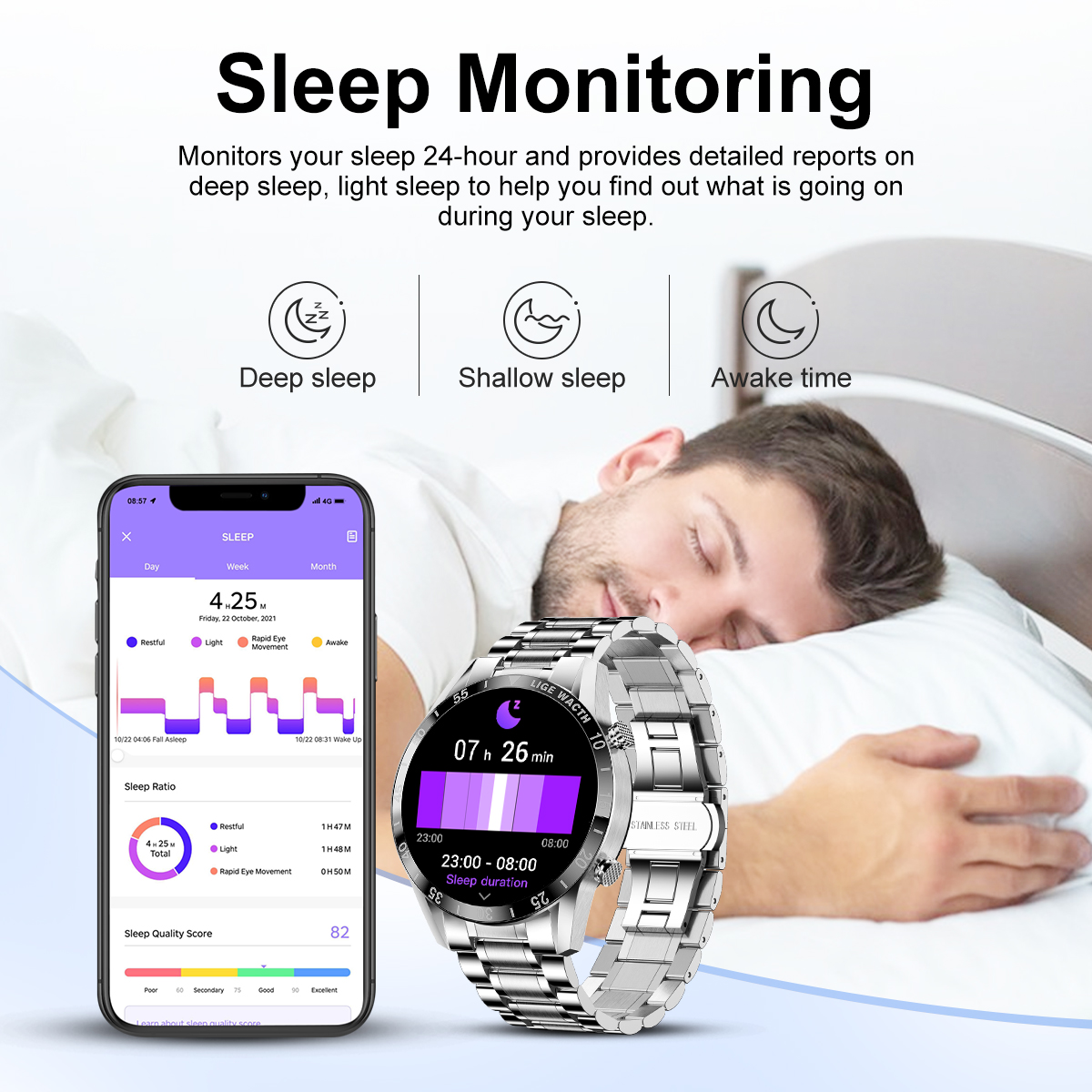 LIGE 2026 Smart Watch Luxury S - Luxury Watch In The World recension och pris