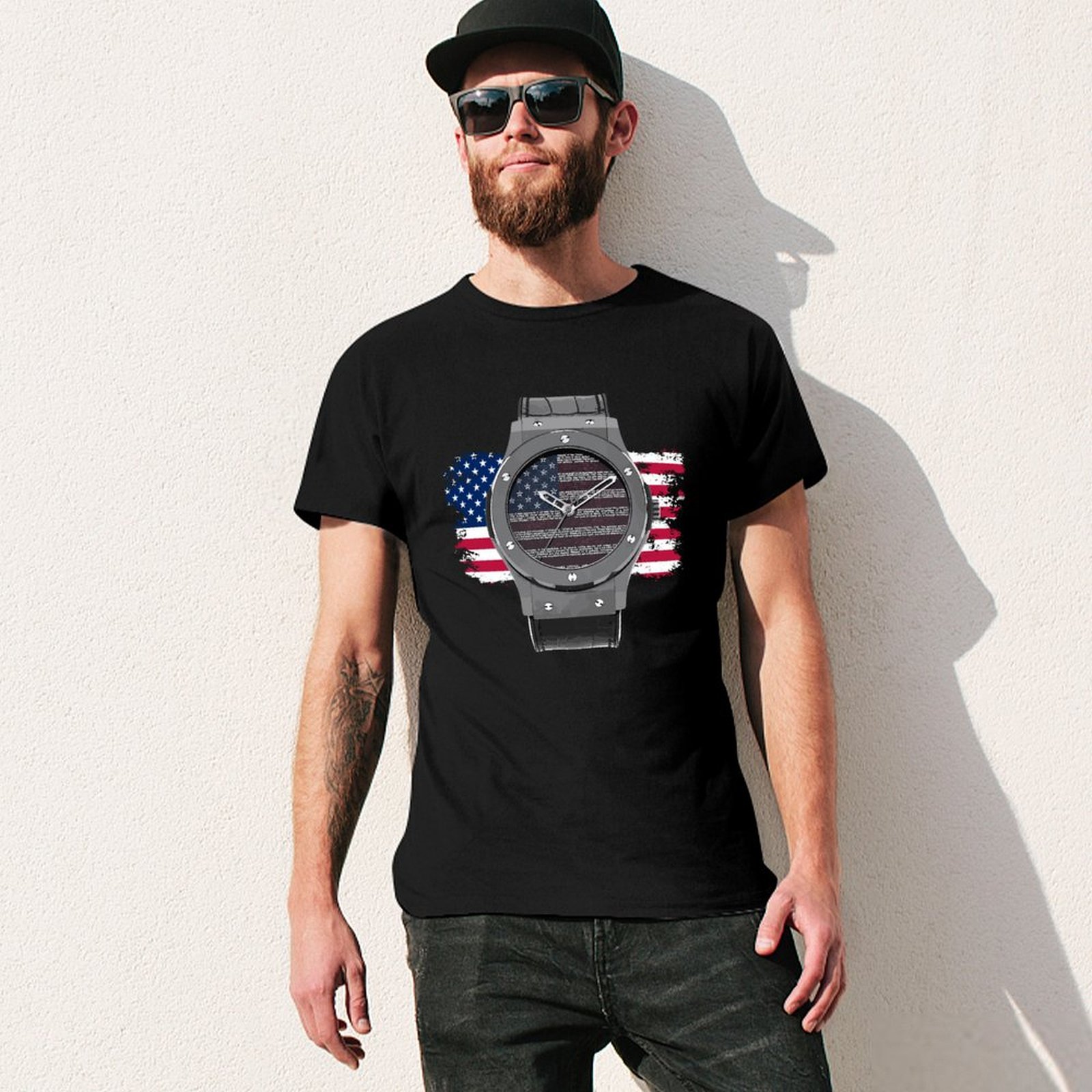 LUXURY WATCH DRAWING T-Shirt W - Luxury Watch Drawing recension och pris