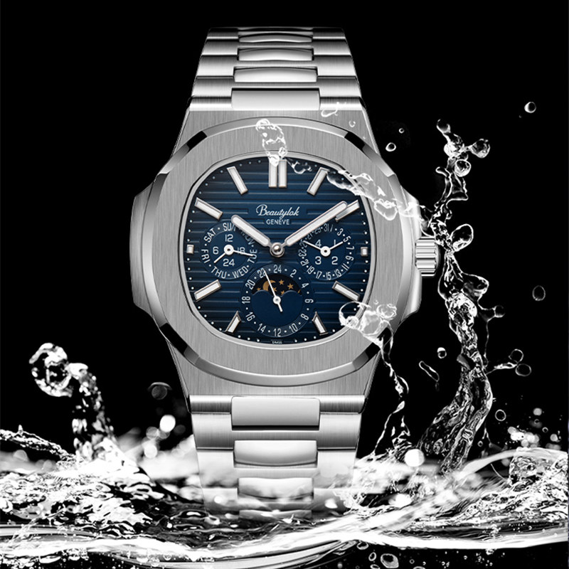 Switzerland Rinifa Multifuncti - Moonphase Complication Watch recension och pris