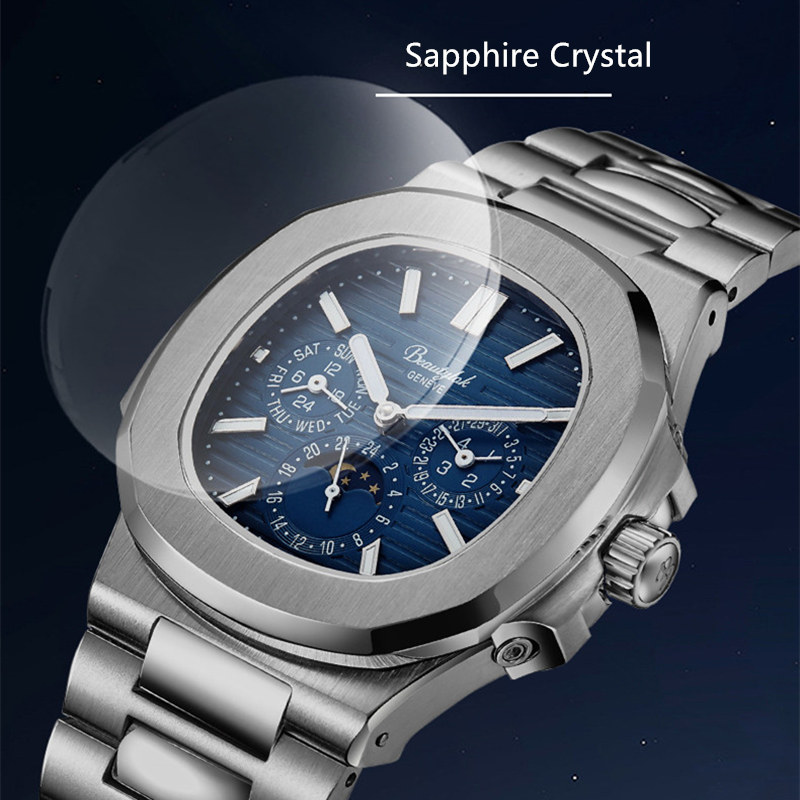 Switzerland Rinifa Multifuncti - Moonphase Complication Watch recension och pris