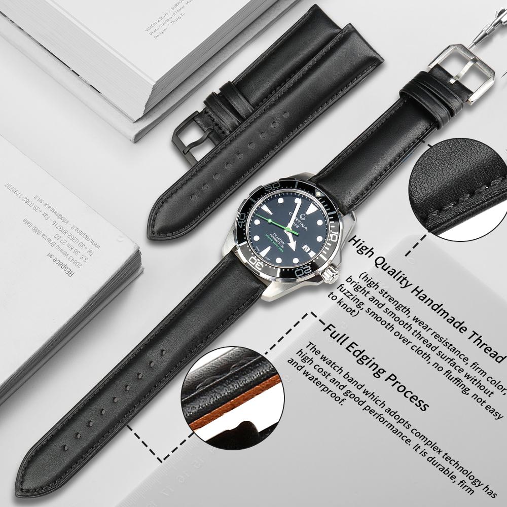 MAIKES Luxury Genuine Leather  - Luxury Watch Longines recension och pris