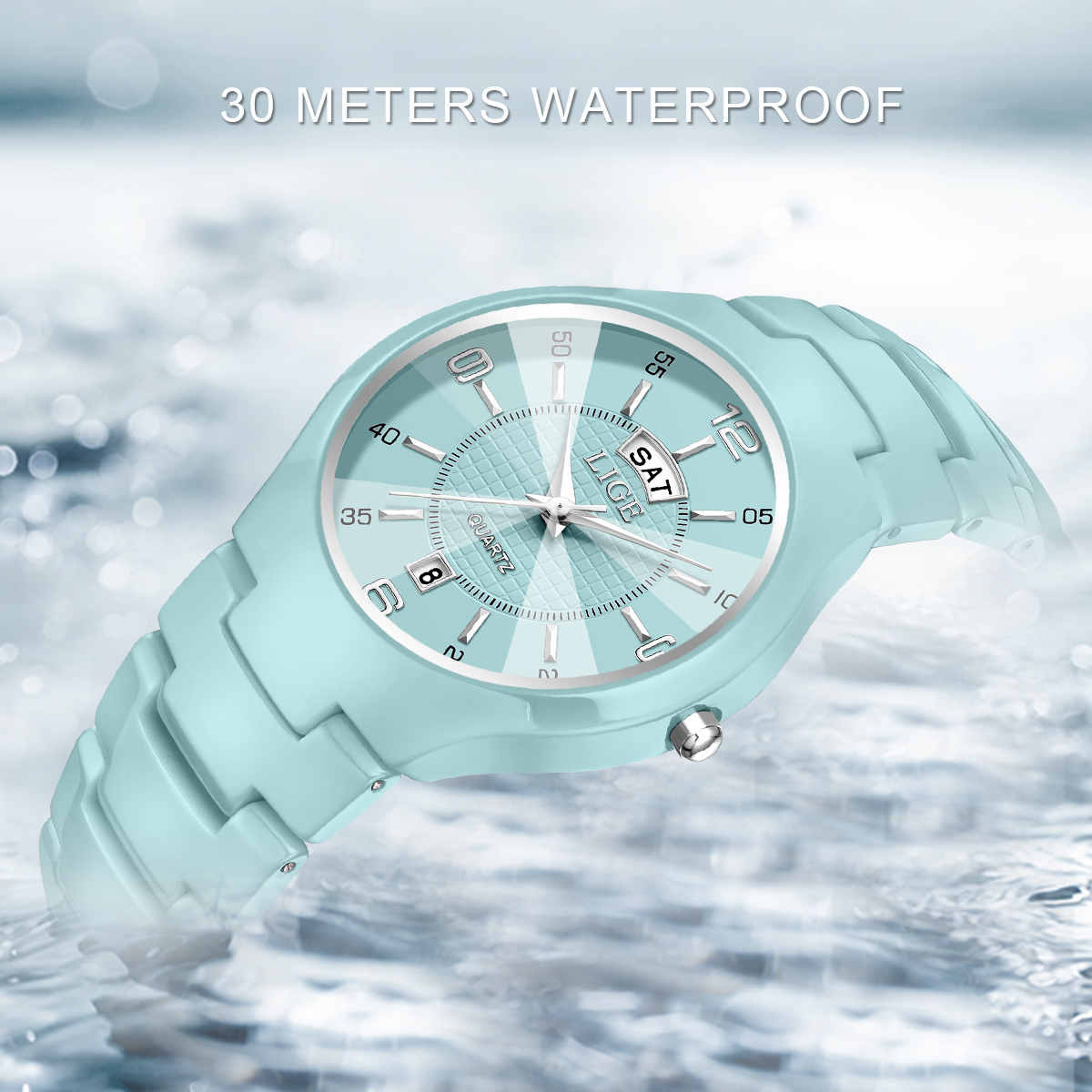 LIGE Luxury Elegant Quartz Wom - Luxury Watch Display recension och pris