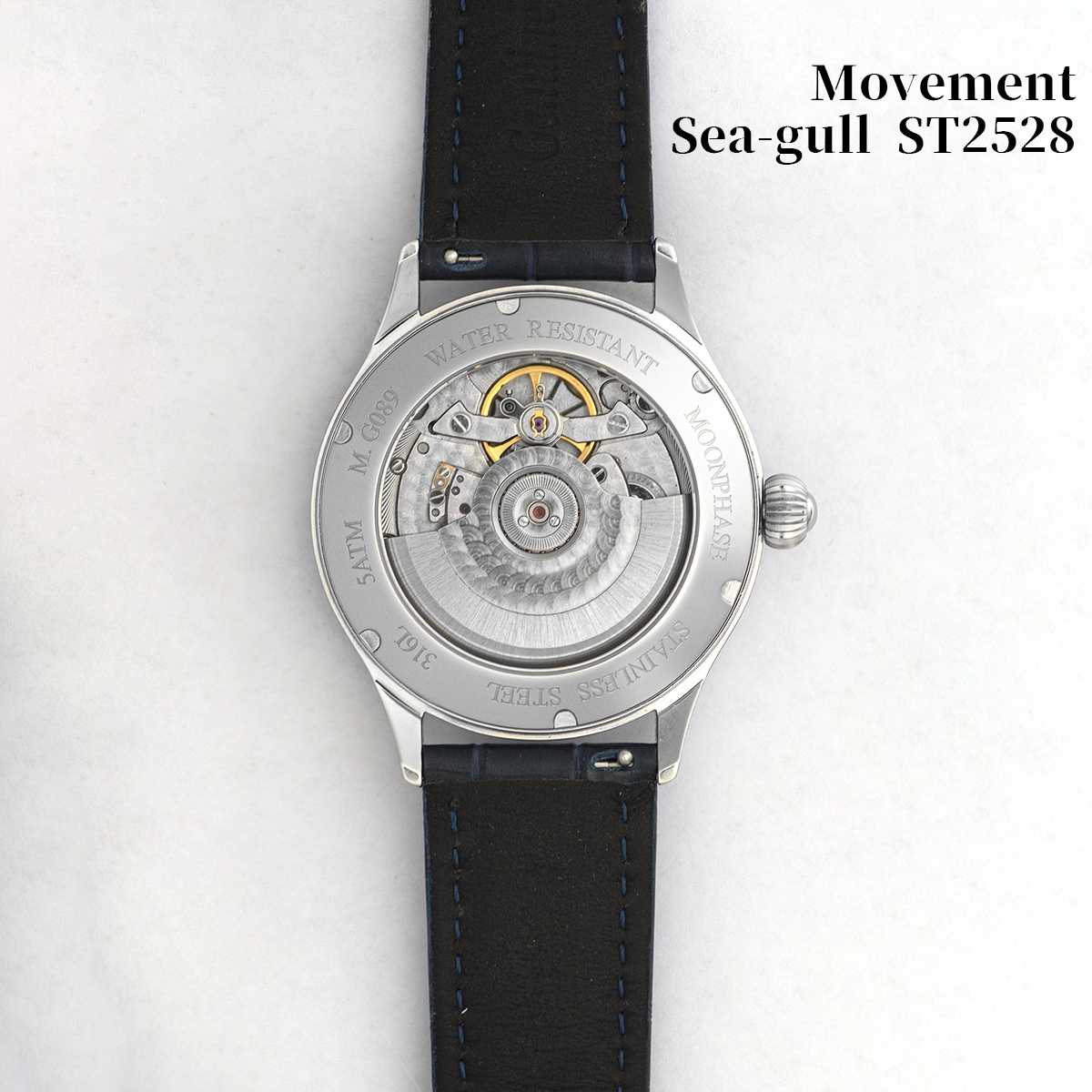 Sugess Origin ST2528 Movement  - Moonphase Complication Watch recension och pris