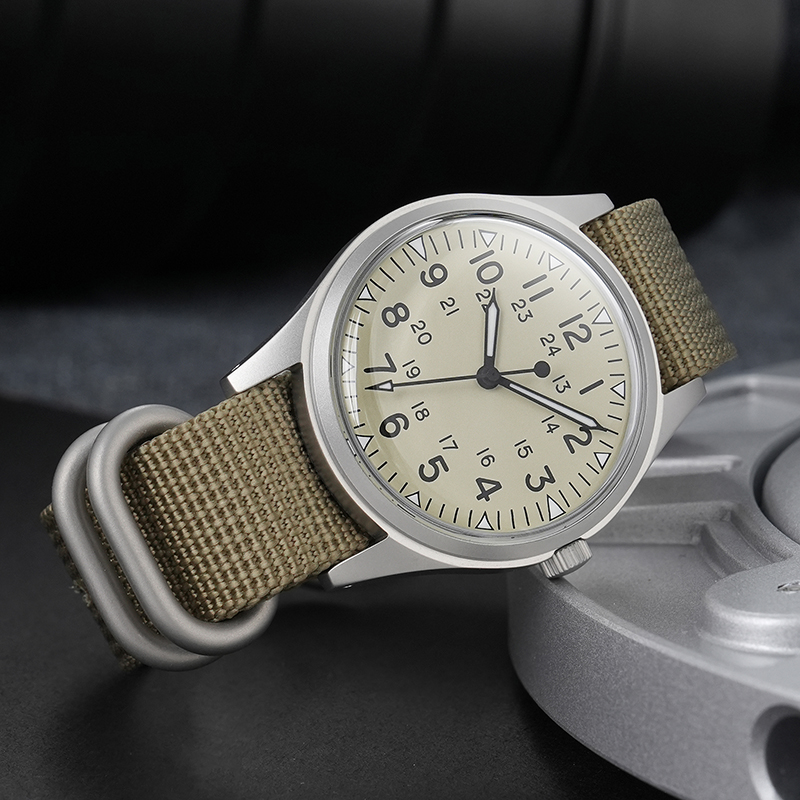 Militado ML07 Quartz Watch VH3 - Field Watch Military recension och pris