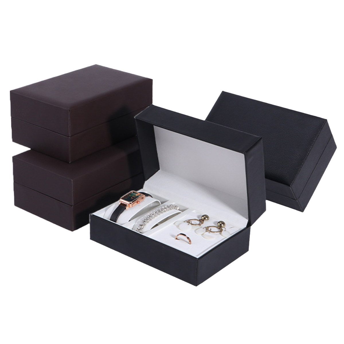 Luxury Pu Leather Watch Box Wo - Luxury Watch Holder For Men recension och pris
