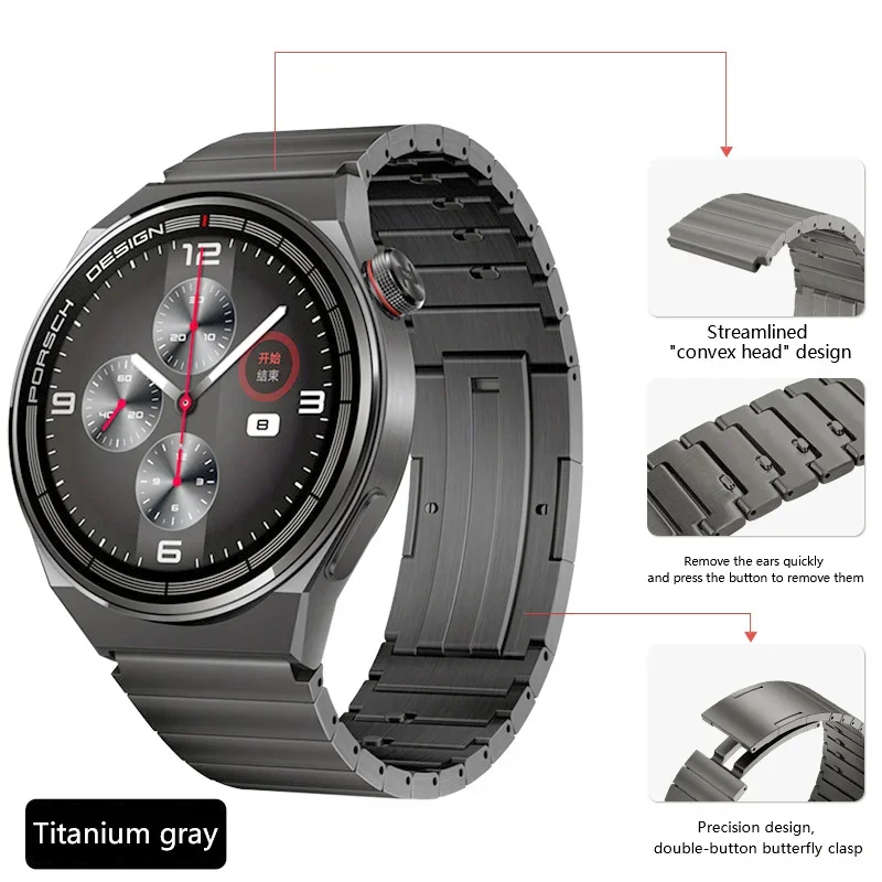 22mm Quick Fit Titanium Metal  - Luxury Watch Galaxy recension och pris