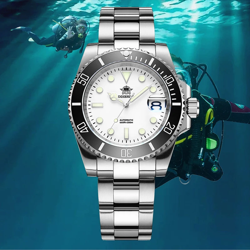 ADDIESDIVE Stainless Steel Men - Luxury Watch Drawing recension och pris