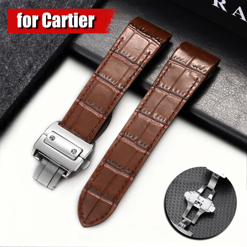 For Cartier Santos 20mm 23mm W - Luxury Watch Cartier recension och pris