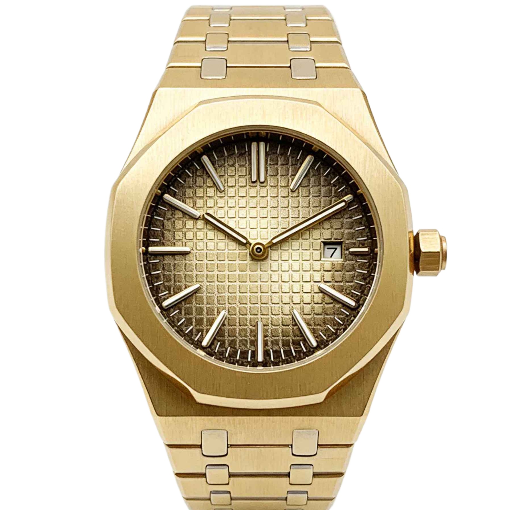 42mm Streamlined Modern Mens L - Luxury Watch Display recension och pris
