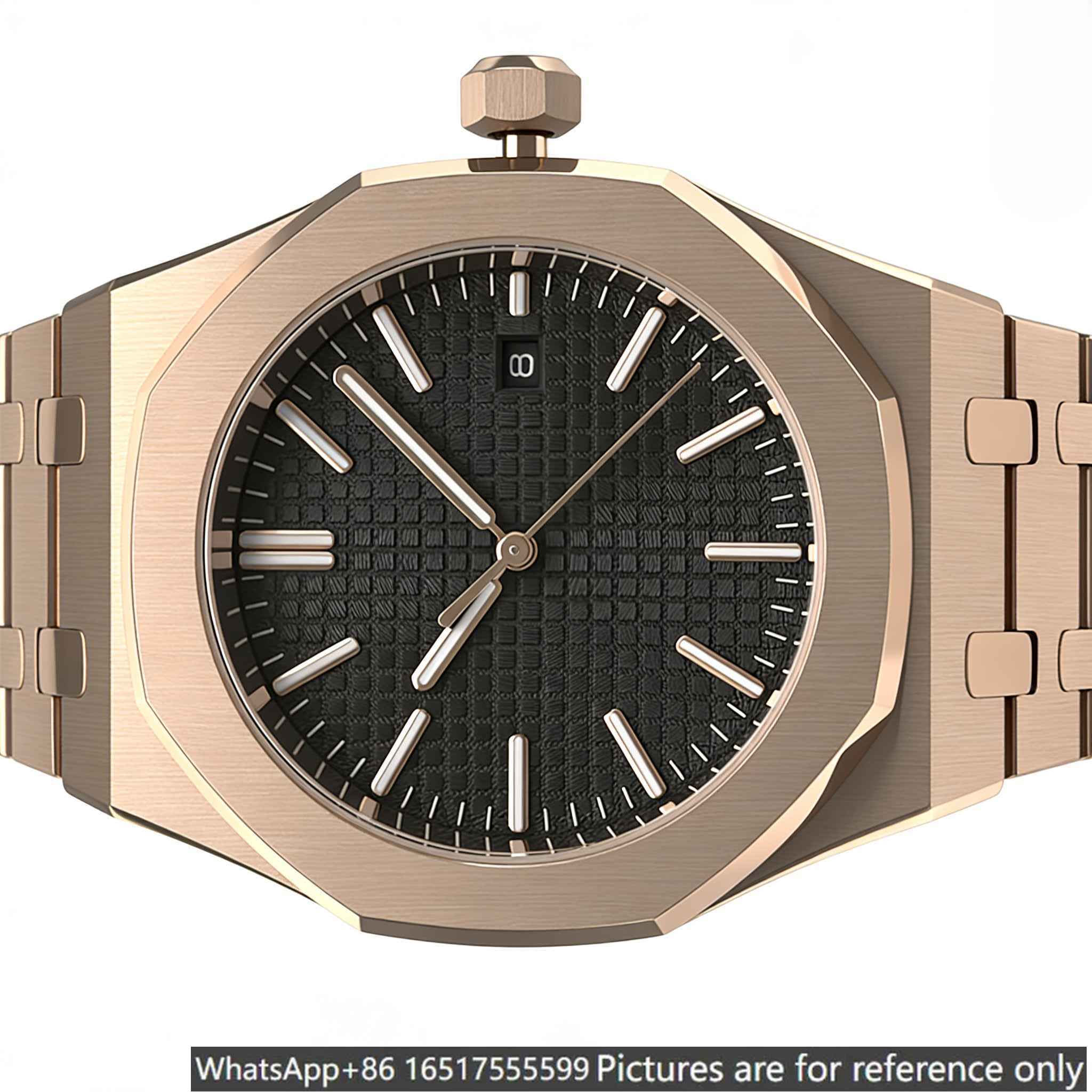 42mm Streamlined Modern Mens L - Luxury Watch Display recension och pris