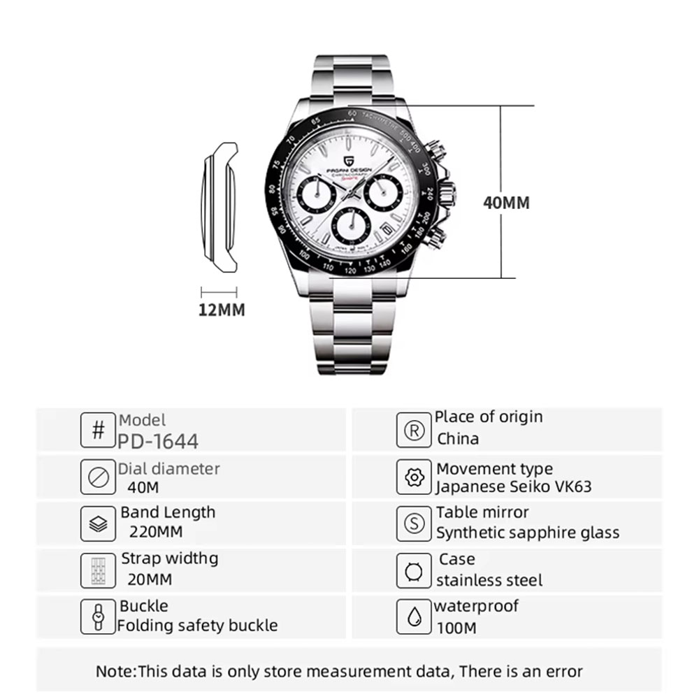 PAGANI DESIGN Top Men Business - Luxury Watch Business recension och pris