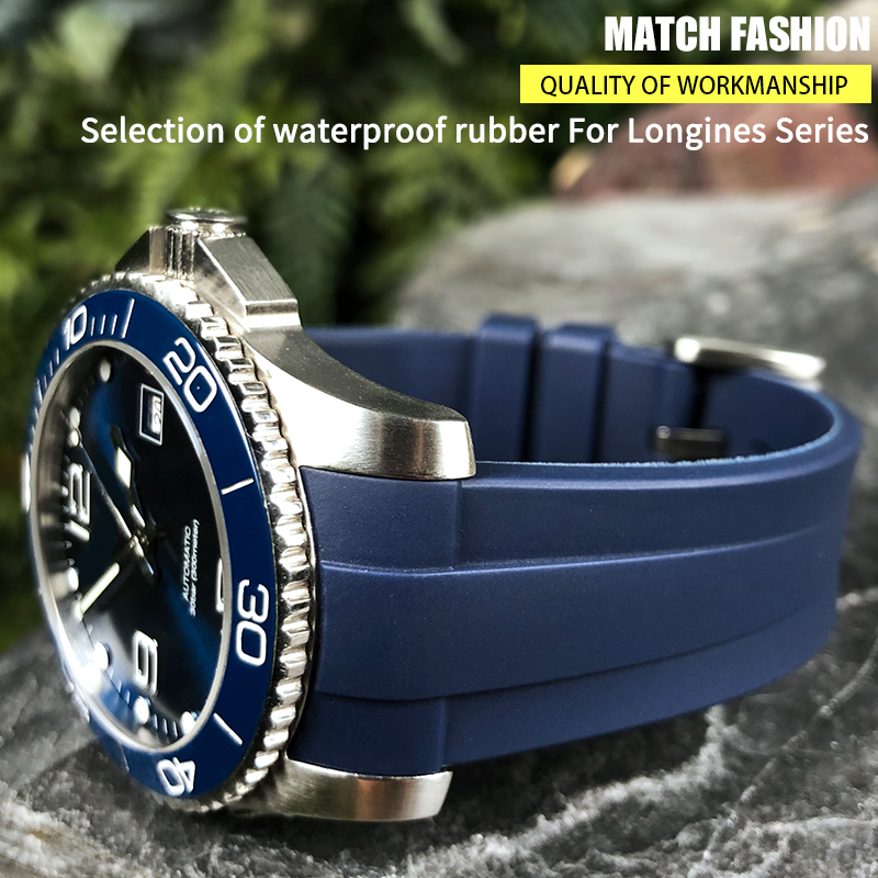 High Quality Silicone Rubber 2 - Luxury Watch Longines recension och pris