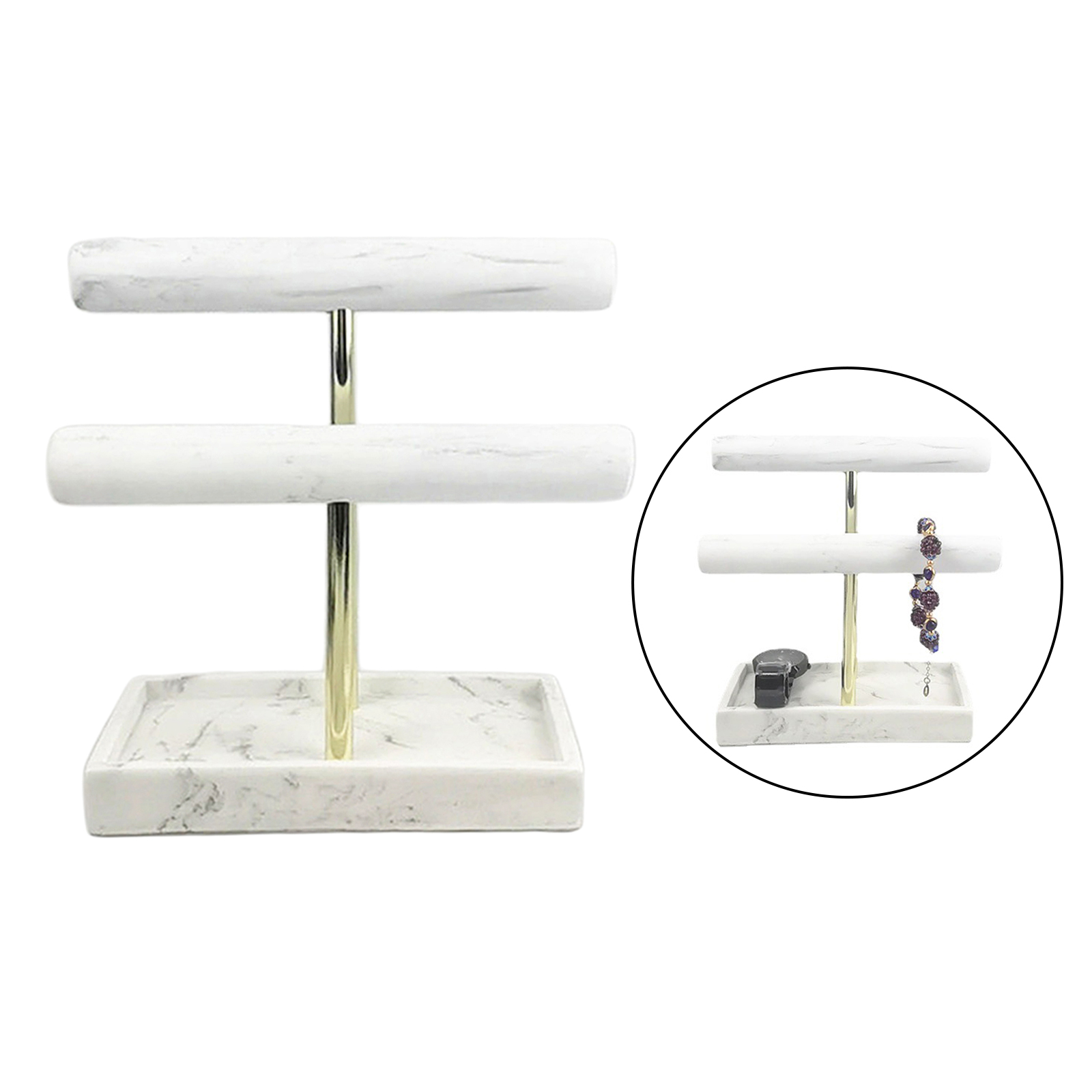 2 Tiers Luxury Marble Watch Ho - Luxury Watch Tier recension och pris