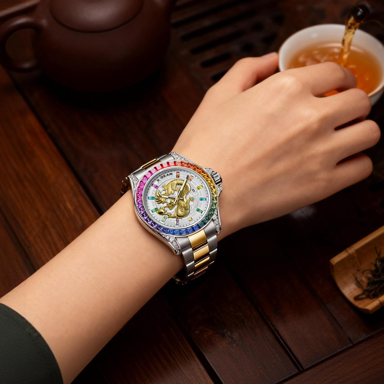 X-GEAR Real Dragon Dial Men's  - Luxury X I Watch recension och pris