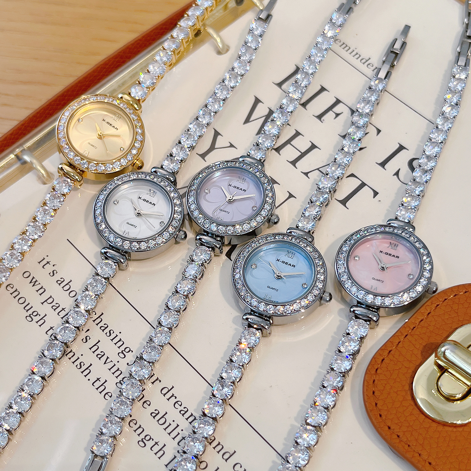 X-GEAR Fashion Zircon Diamond  - Luxury X I Watch recension och pris