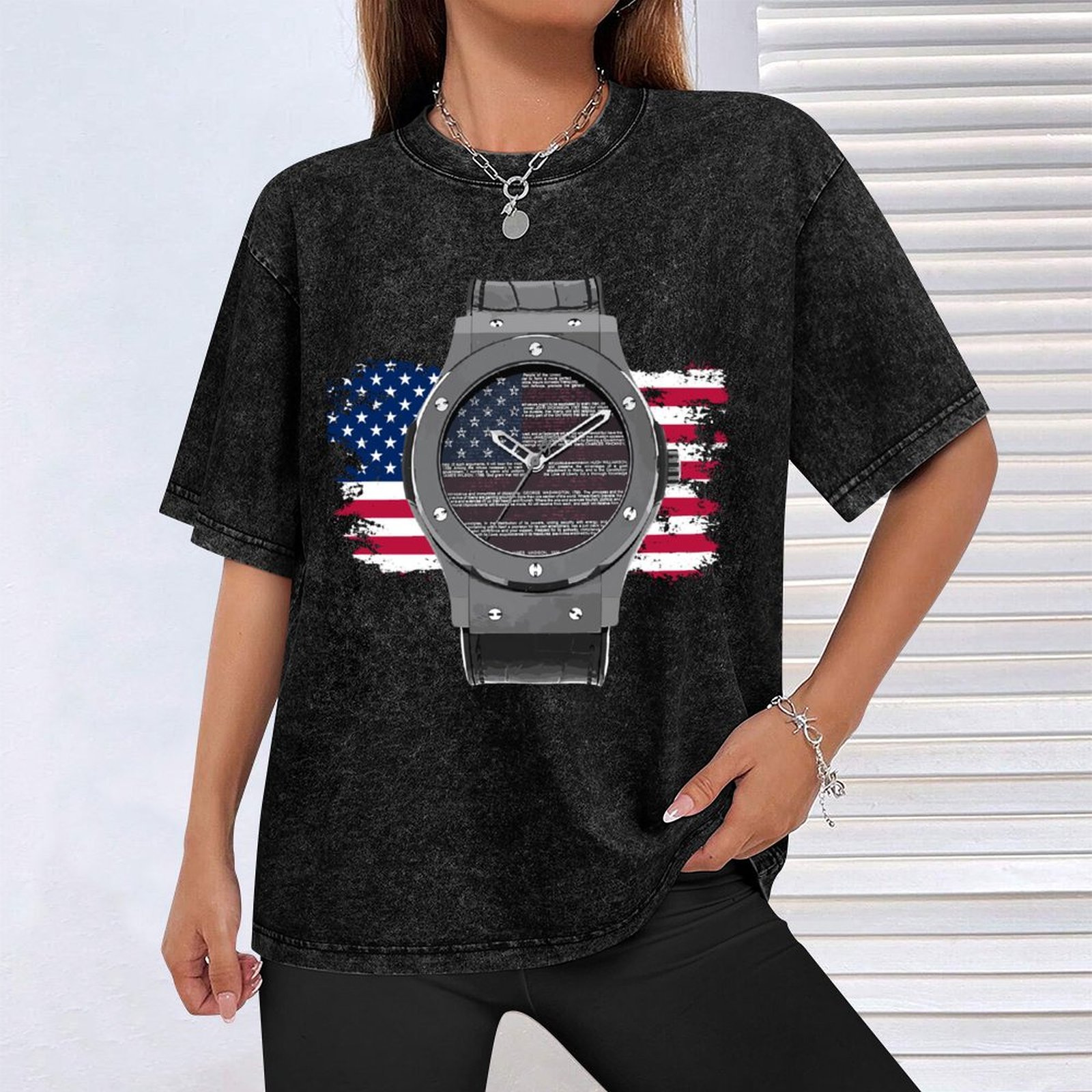 LUXURY WATCH DRAWING T-Shirt W - Luxury Watch Drawing recension och pris