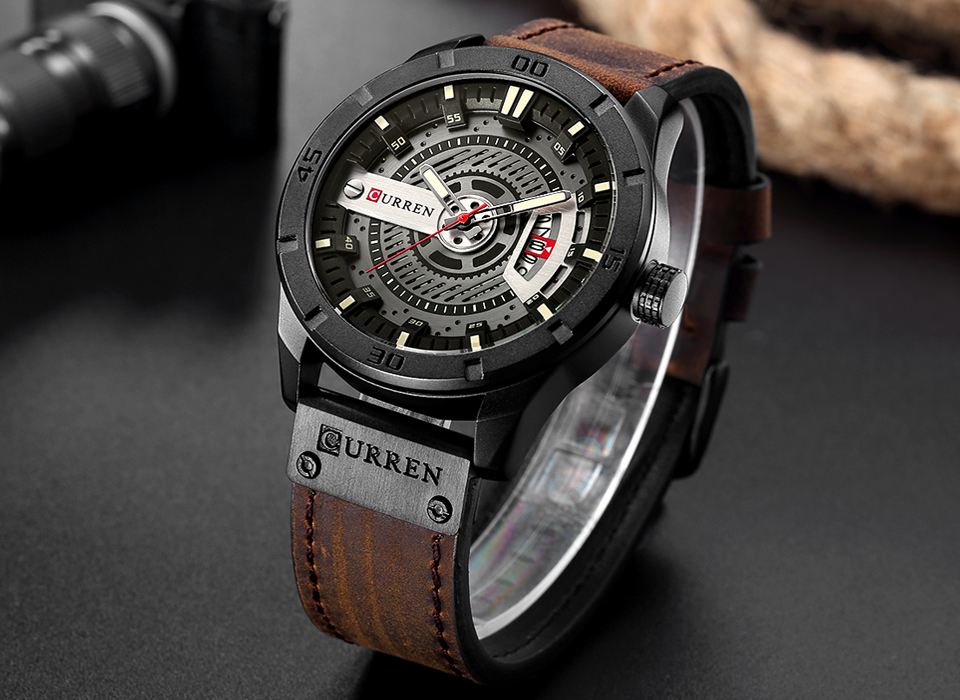Luxury Watch Brand CURREN Men  - Luxury Watch Magazine recension och pris