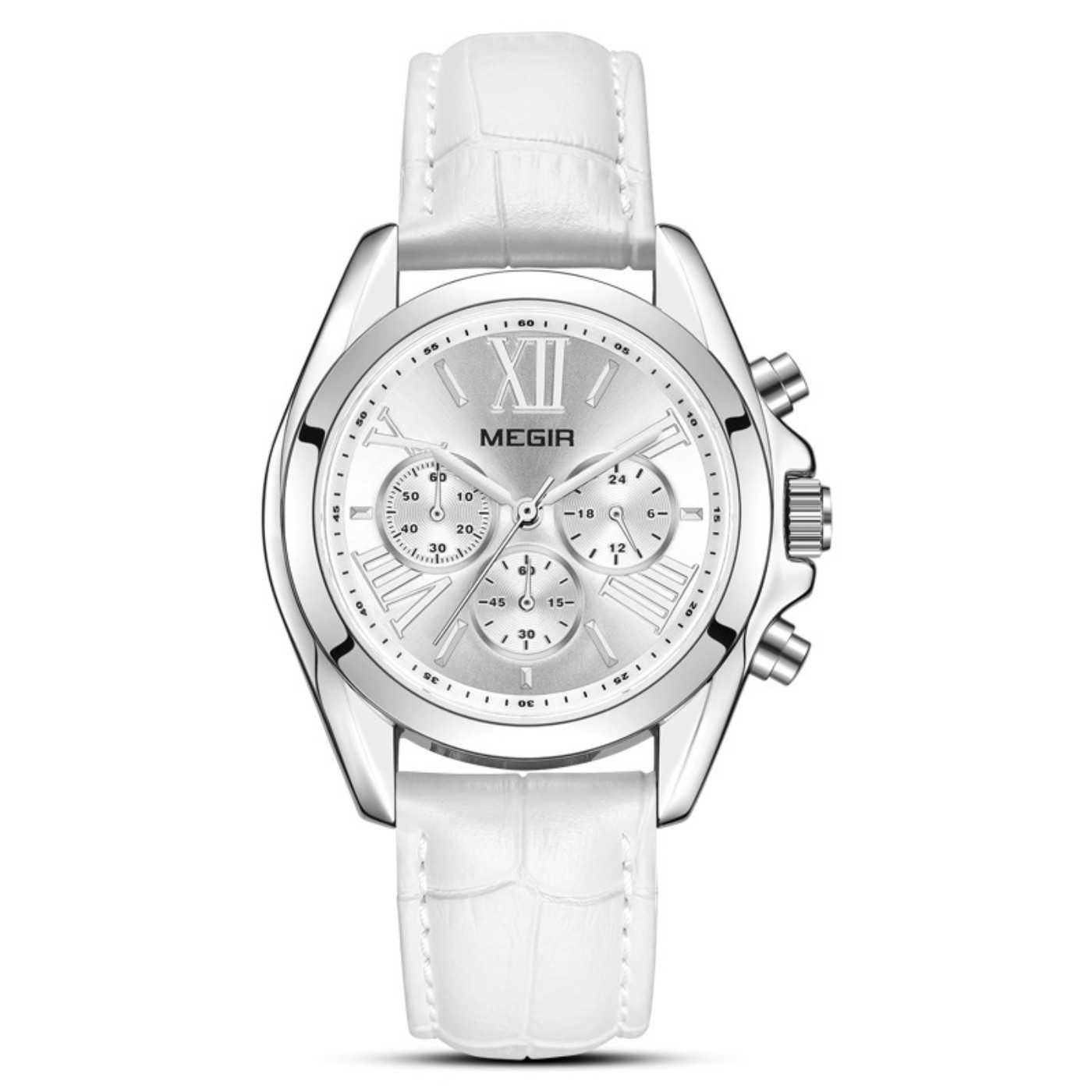 MEGIR New Luxury Leather Watch - Luxury Watch Leather recension och pris
