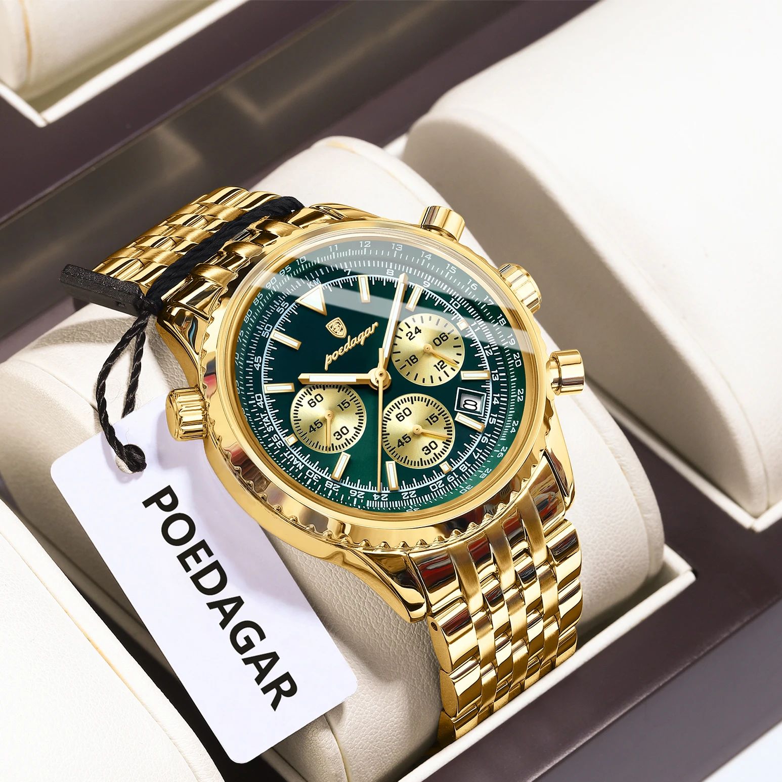 POEDAGAR Top Luxury Male Wrist - Luxury Watch Cartier recension och pris
