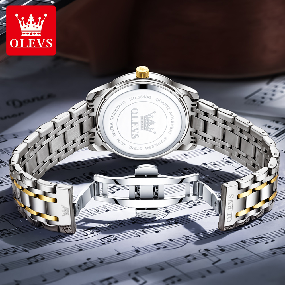OLEVS Brand Fashion men's watc - Luxury Watch Display recension och pris