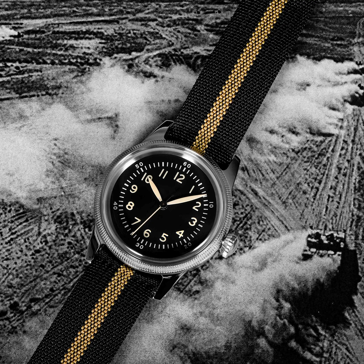 RDUNAE 2025 new RA07 36mm mili - Field Watch Military recension och pris