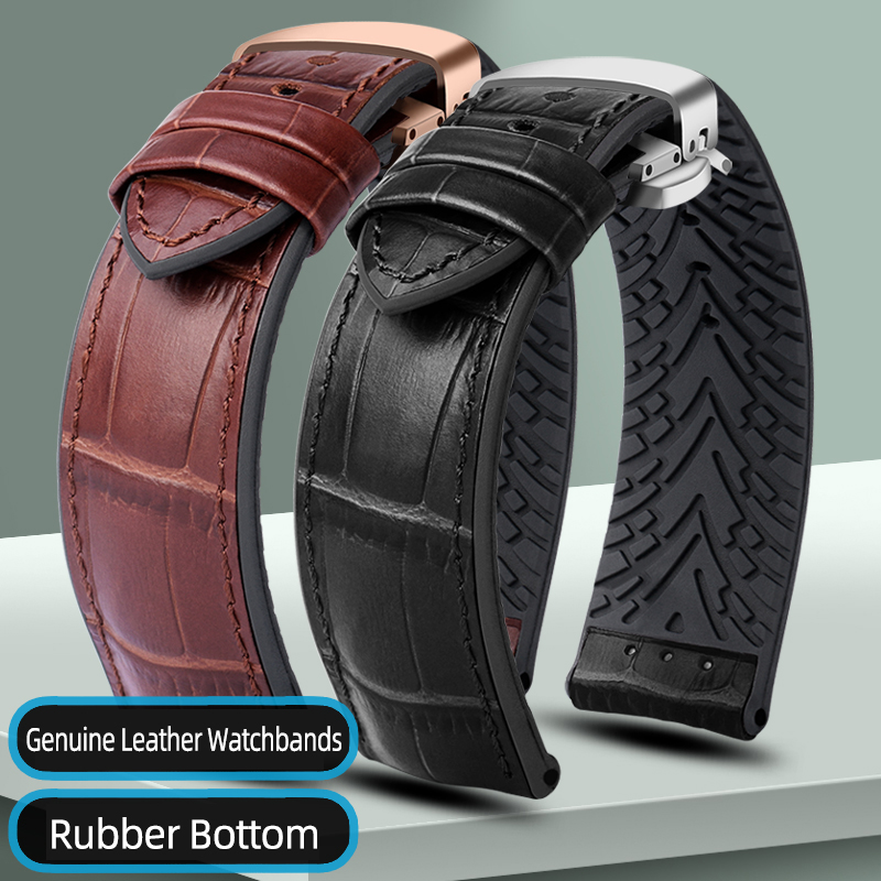 Genuine Leather Watchbands 19/ - Luxury Watch Rolex recension och pris