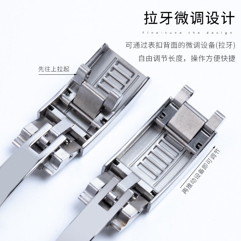 Curved End Soft Fluororubber W - Luxury Watch Rolex recension och pris