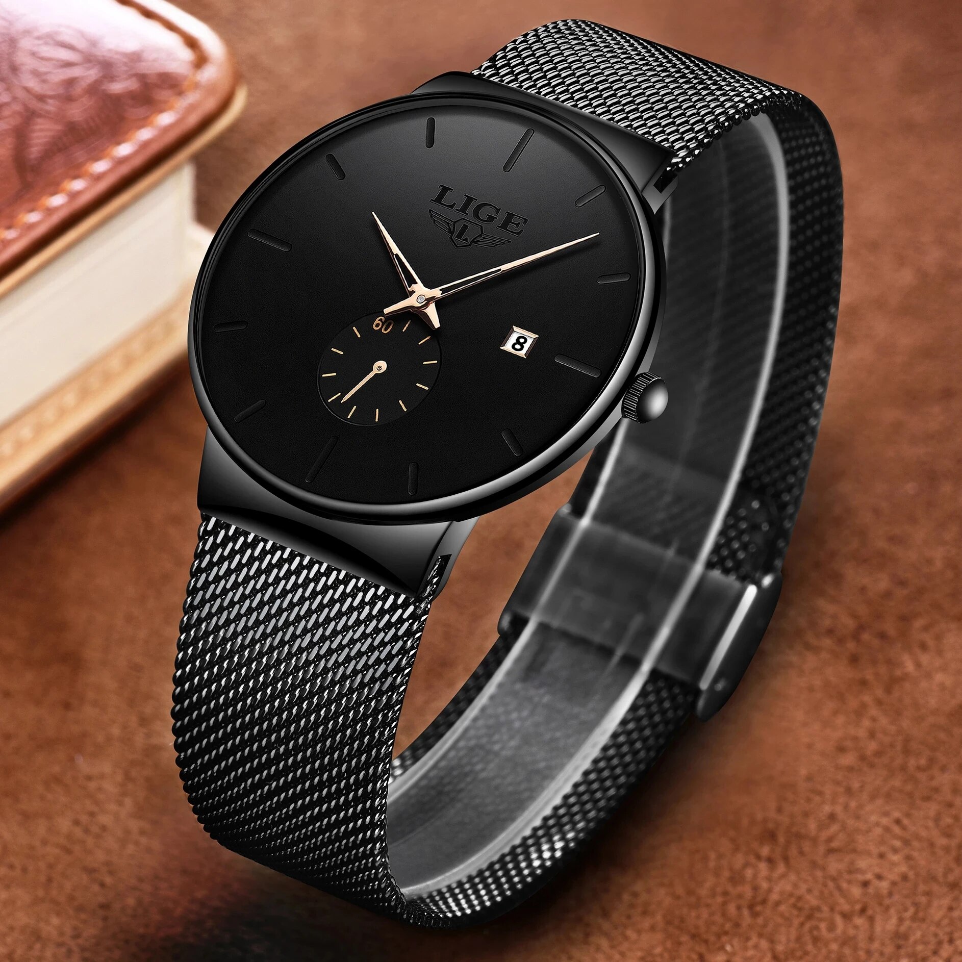 LIGE Fashion Mens Watches Top  - Luxury Watch Magazine recension och pris