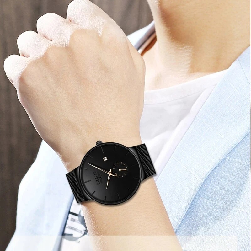 LIGE Fashion Mens Watches Top  - Luxury Watch Magazine recension och pris