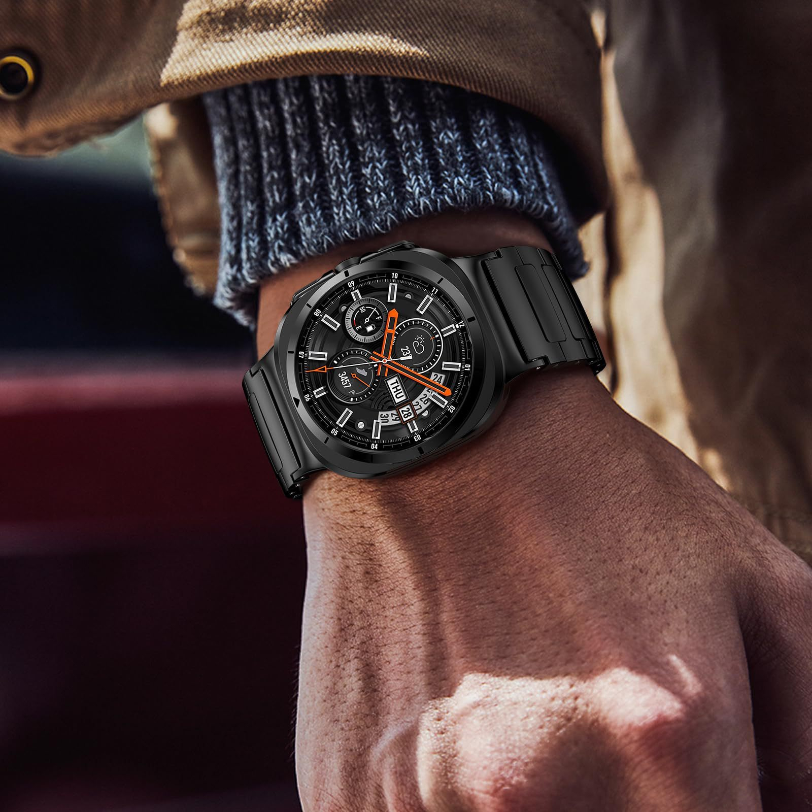 Luxury Metal Strap For Samsung - Luxury Watch Galaxy recension och pris