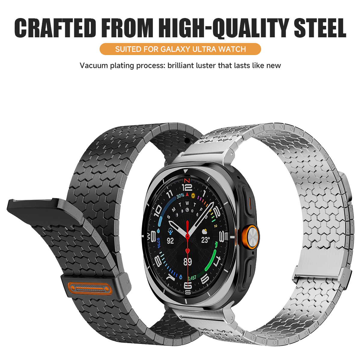 Metal Stainless Steel Band for - Luxury Watch Galaxy recension och pris