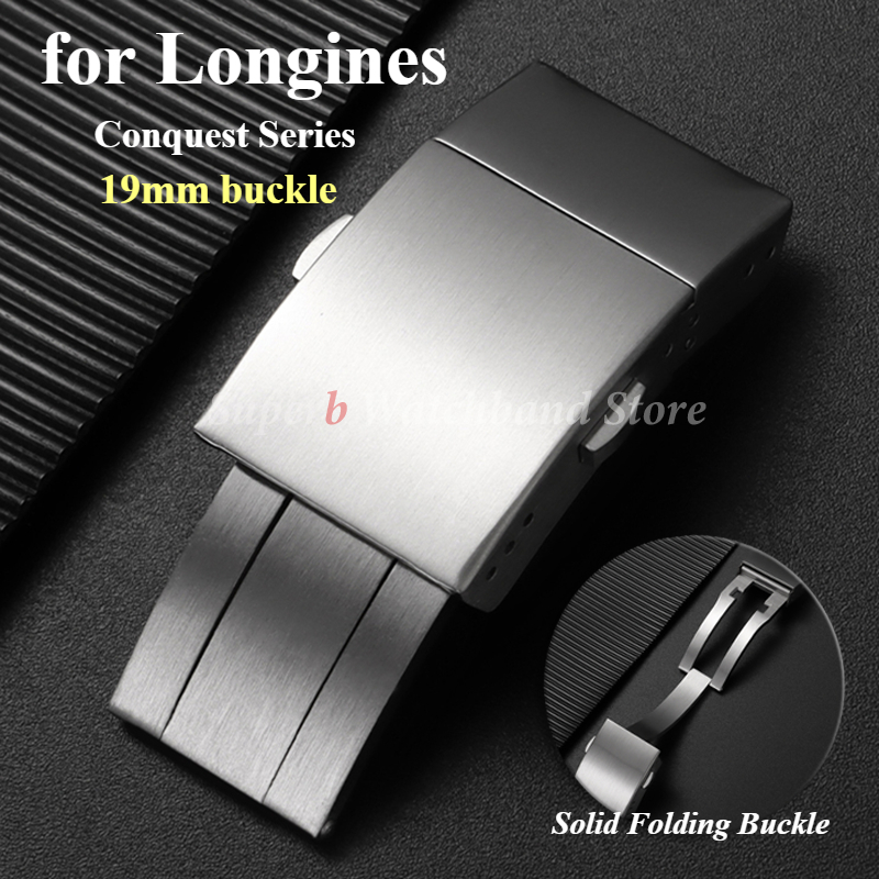 Solid Stainless Steel Buckle f - Luxury Watch Longines recension och pris