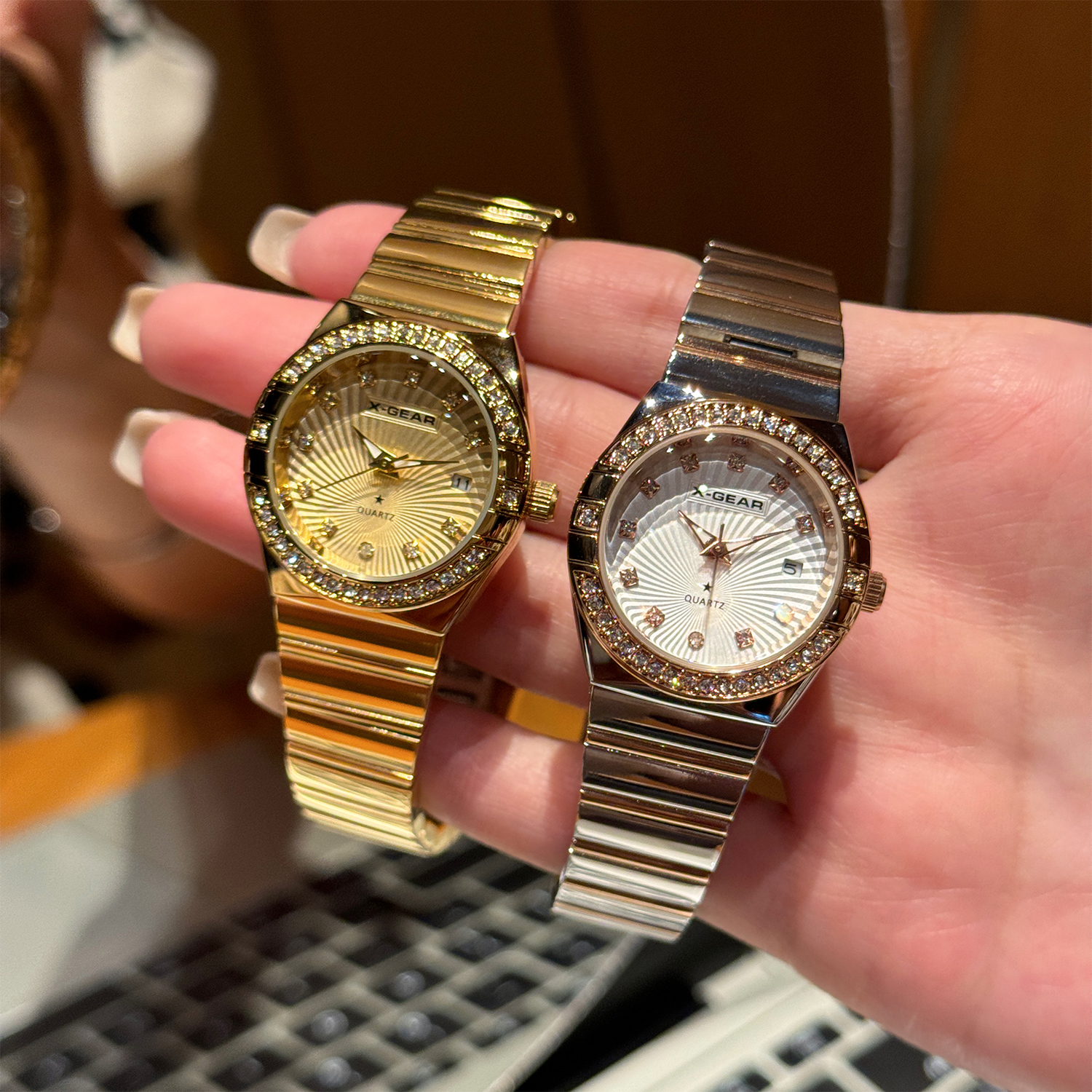 X-GEAR Luxury Trendy Ladies Wa - Luxury X I Watch recension och pris