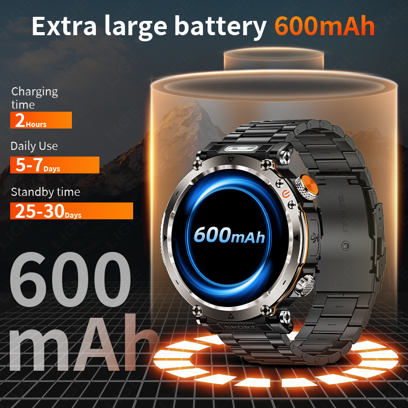 LIGE New Fashion luxury 5ATM M - Luxury Watch In The World recension och pris