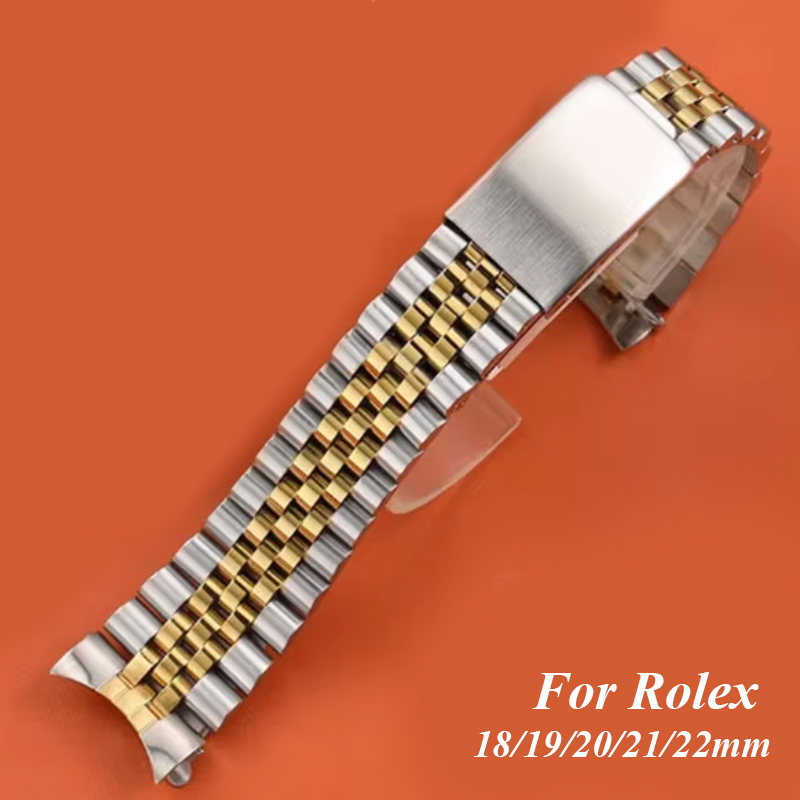 Curved End Watch Band for Jubi - Luxury Watch Rolex recension och pris