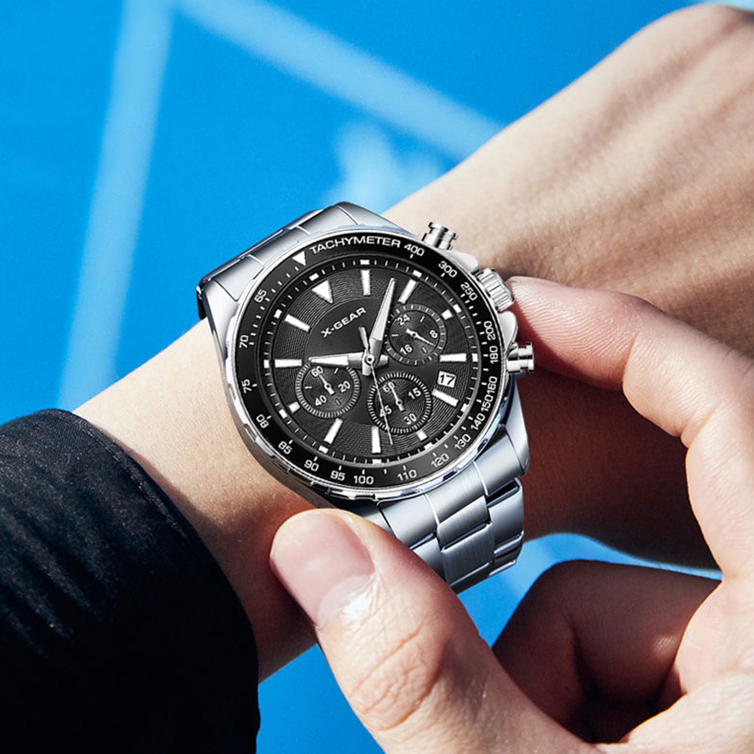 X-GEAR Man Watch Luxury Three- - Luxury X I Watch recension och pris
