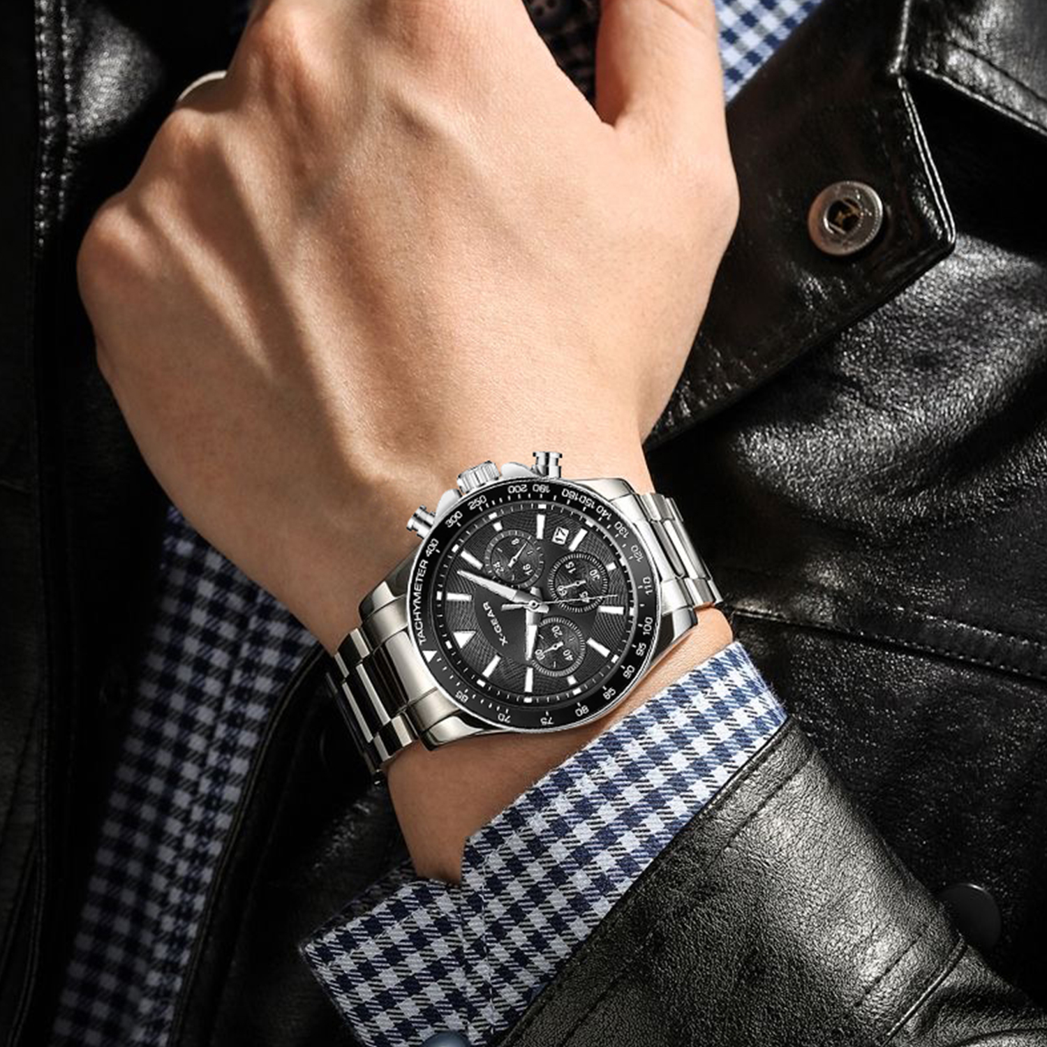 X-GEAR Man Watch Luxury Three- - Luxury X I Watch recension och pris