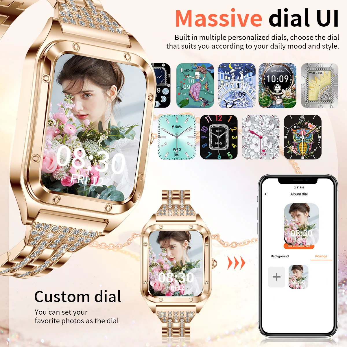 1.57Inch Top Luxury Smart Watc - Luxury Watch In The World recension och pris