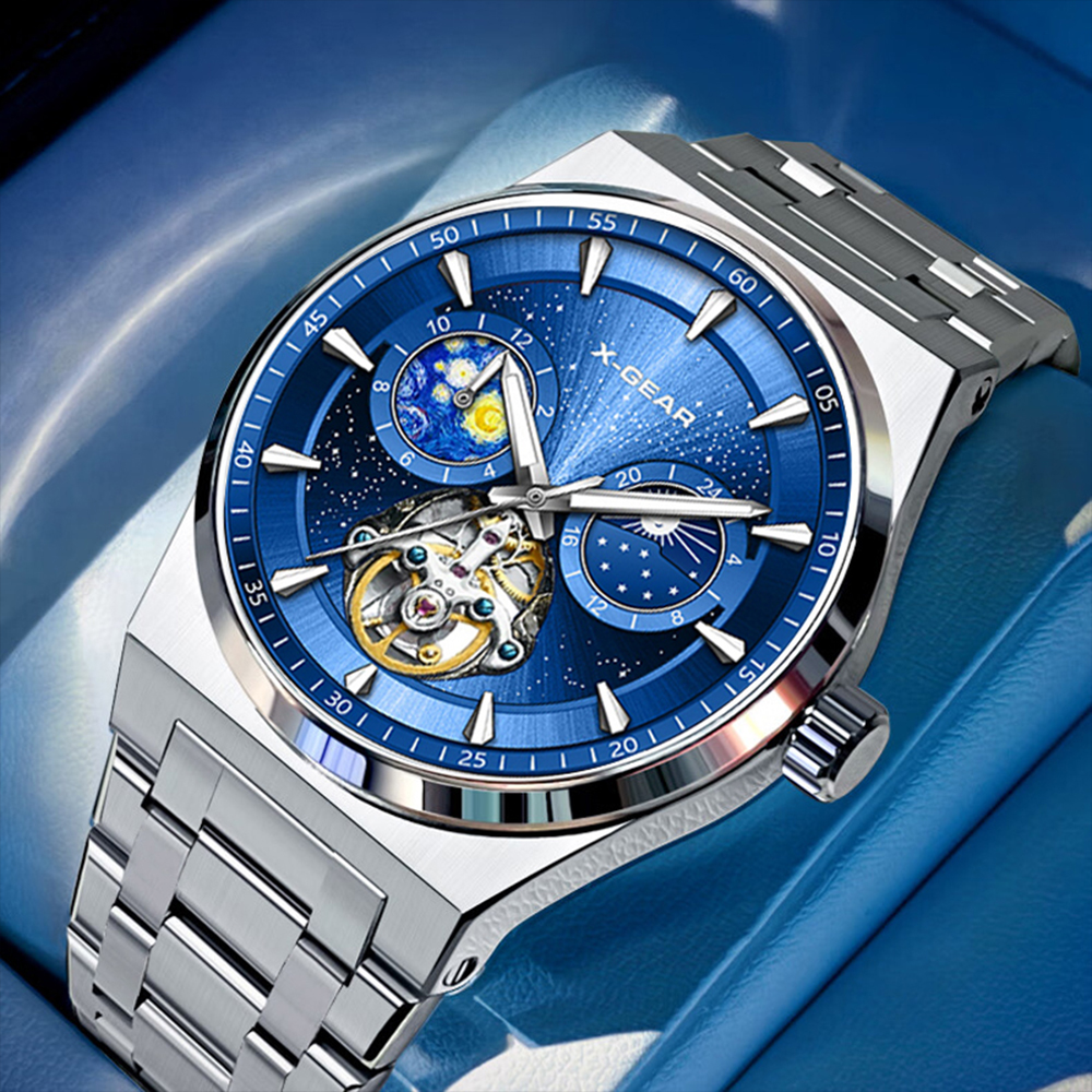 X-GEAR Flywheel Skeleton Autom - Luxury X I Watch recension och pris