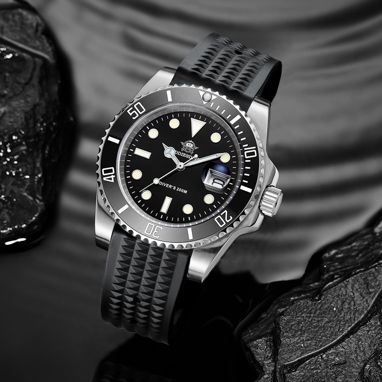 ADDIESDIVE Luxury Stainless St - Luxury Watch Drawing recension och pris