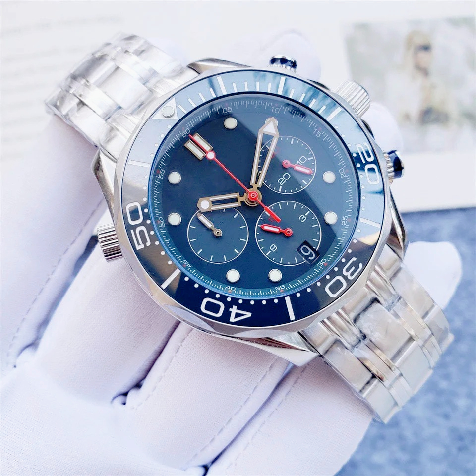 43mm Mens Elegant Luxury Quart - Luxury Watch Display recension och pris