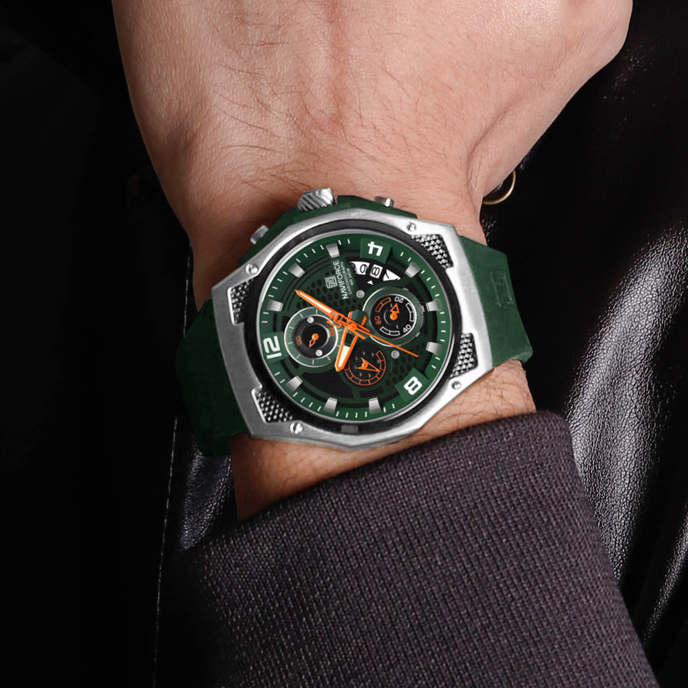 NAVIFORCE Mens Casual Sport Wr - Field Watch Military recension och pris