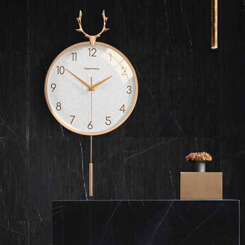 Nordic clock light luxury wall - Luxury Watch Wall Clock recension och pris