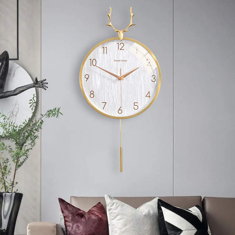 Nordic clock light luxury wall - Luxury Watch Wall Clock recension och pris