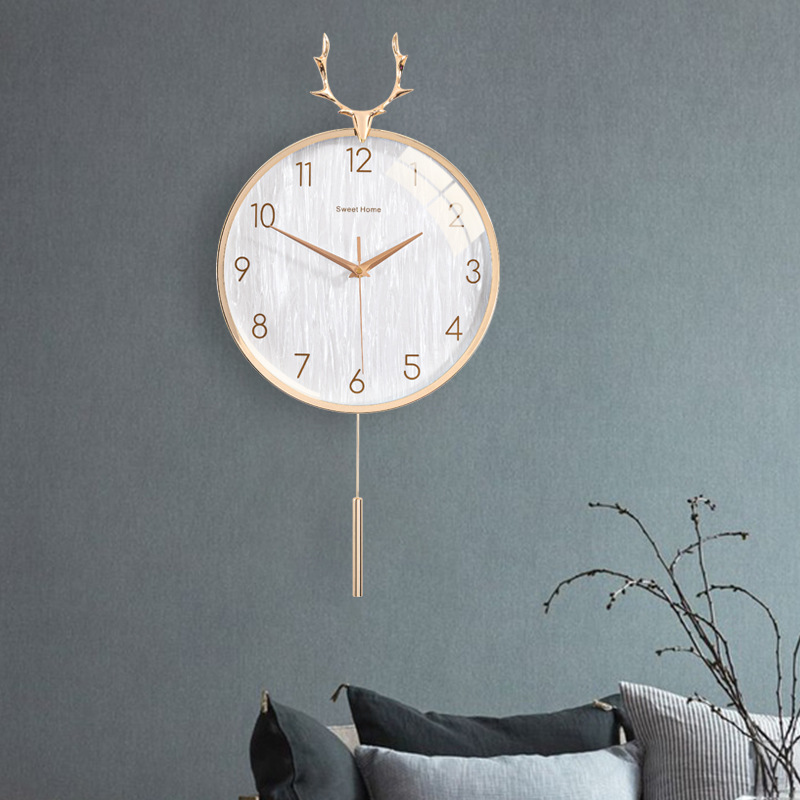 Nordic clock light luxury wall - Luxury Watch Wall Clock recension och pris