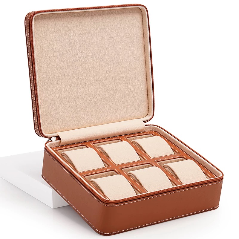 New 2025 Leather Watch Case Wa - Luxury Watch Holder For Men recension och pris