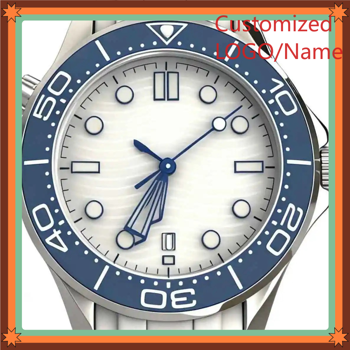 A989 Store 40mm Men's Automati - Luxury Watch Straps recension och pris