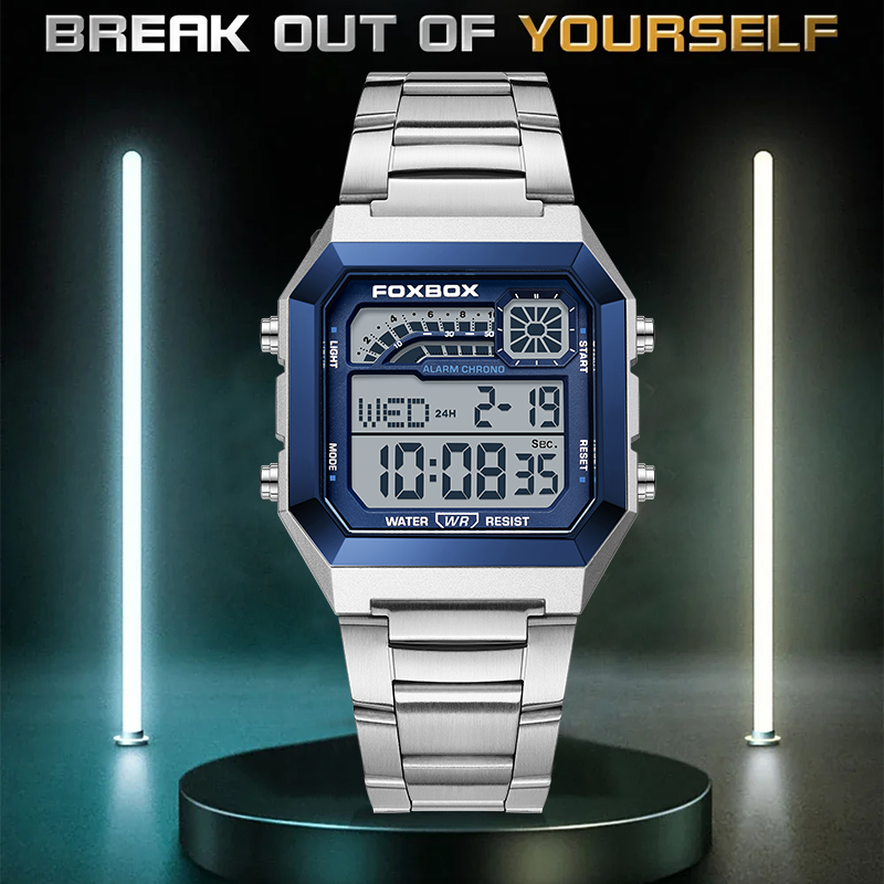 FOXBOX Fashion Luxury Digital  - Luxury Watch Display recension och pris