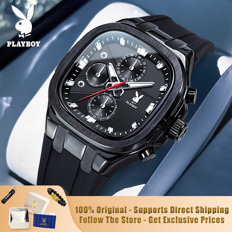 PLAYBOY 3076 Brand original au - Luxury Watch Straps recension och pris